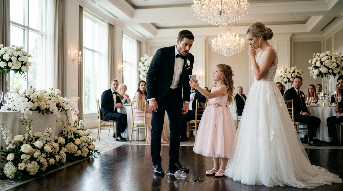 The Groom Never Expected the Truth to Come From a Child - viralbeat